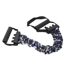 Verstellbarer 3-Röhren Brustexpander aus Latex und Nylon, 135 lb Krafttrainer