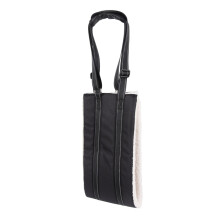 Dog Carriers with Handle, No Pulling Handle Clip for Elderly-L