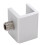 Vertical Horizontal Window Lock Sets 8 Adjustable Aluminum Alloy Silver 12
