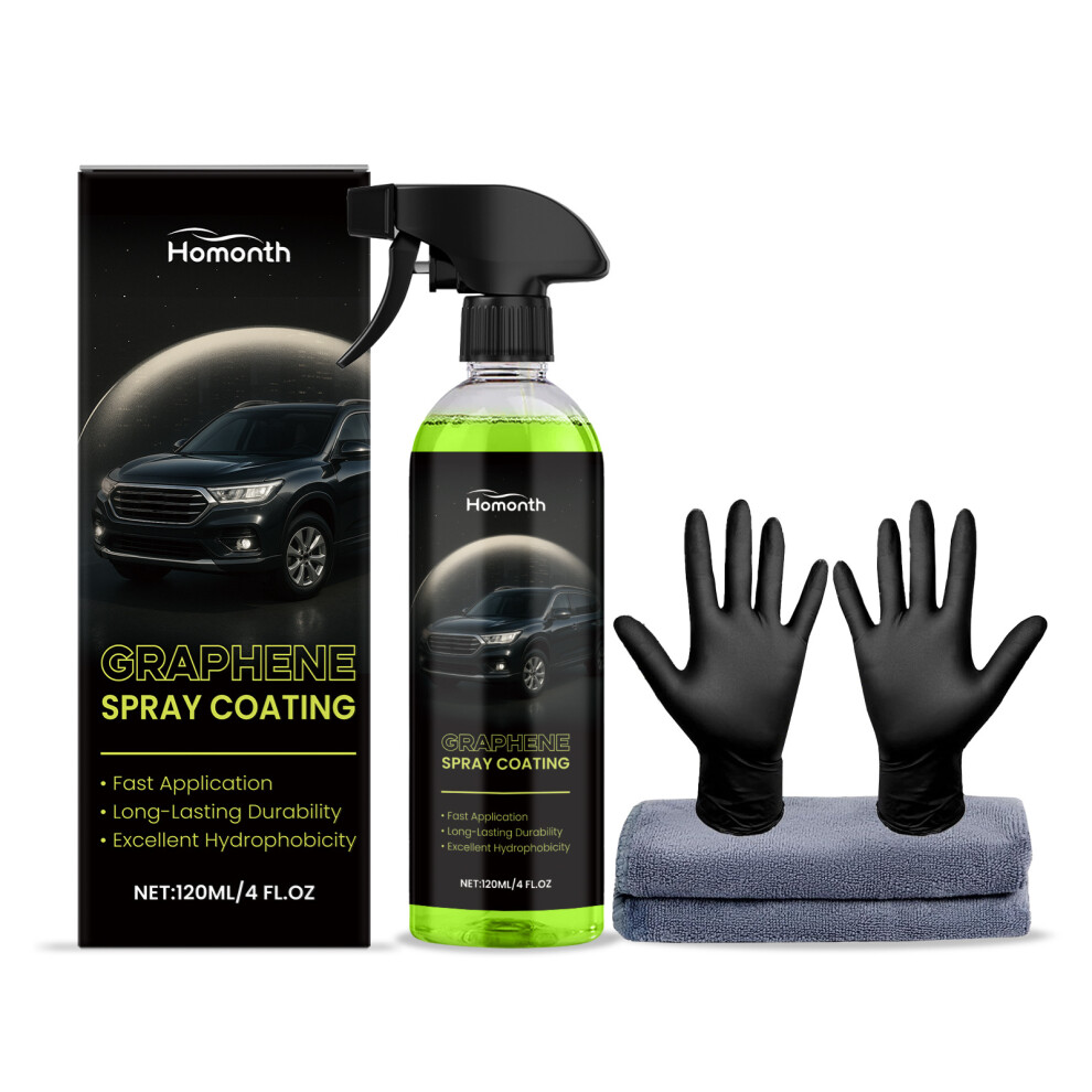 (Set) Ceramic Coating Spray, Three-In-One Anti-Fouling Cleaning And Efficiency-Enhancing Automotive Maintenance Gloss 6900054954844