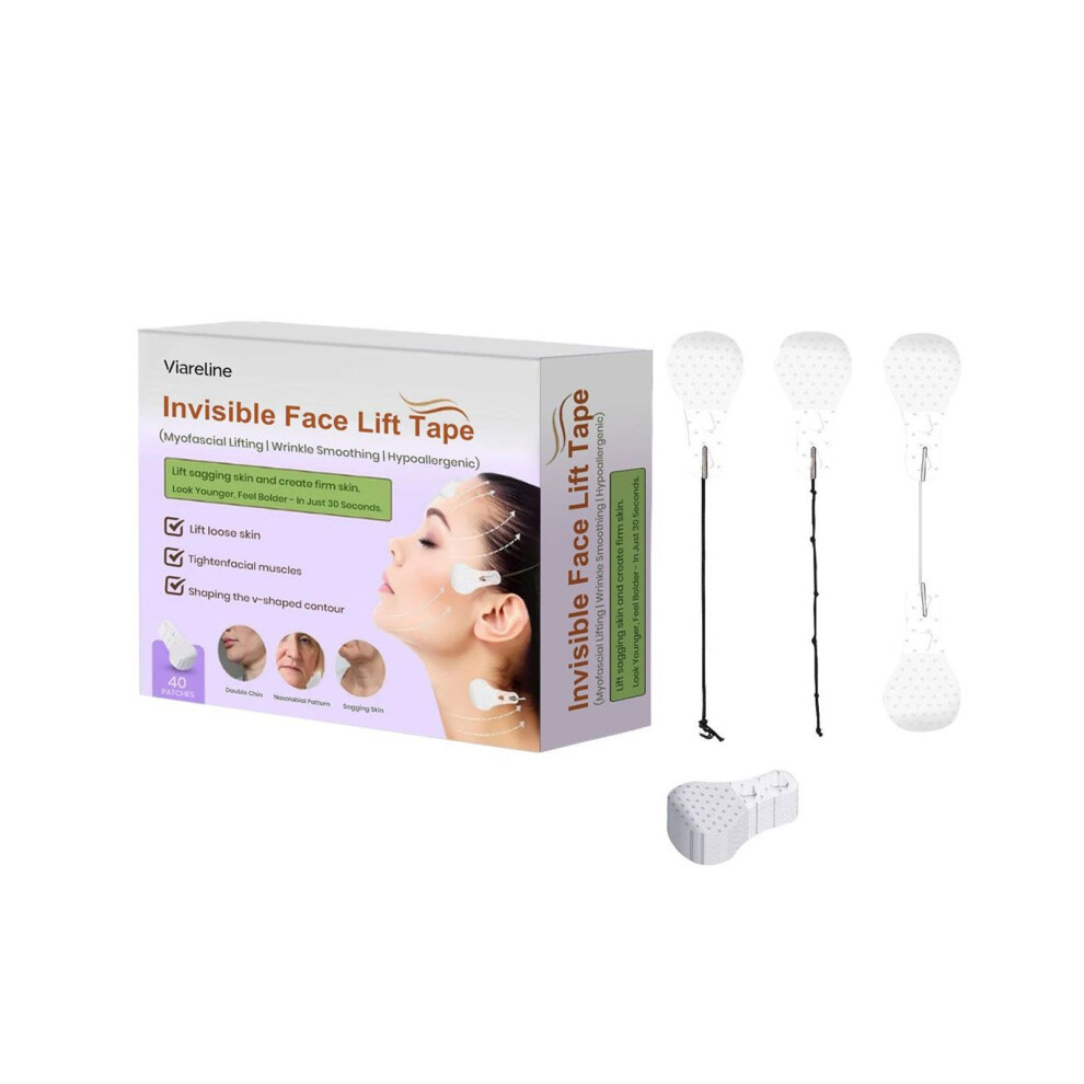 (Suit) VIARELINE Invisible Facial Lifting Patch Facial Skin Care Patch