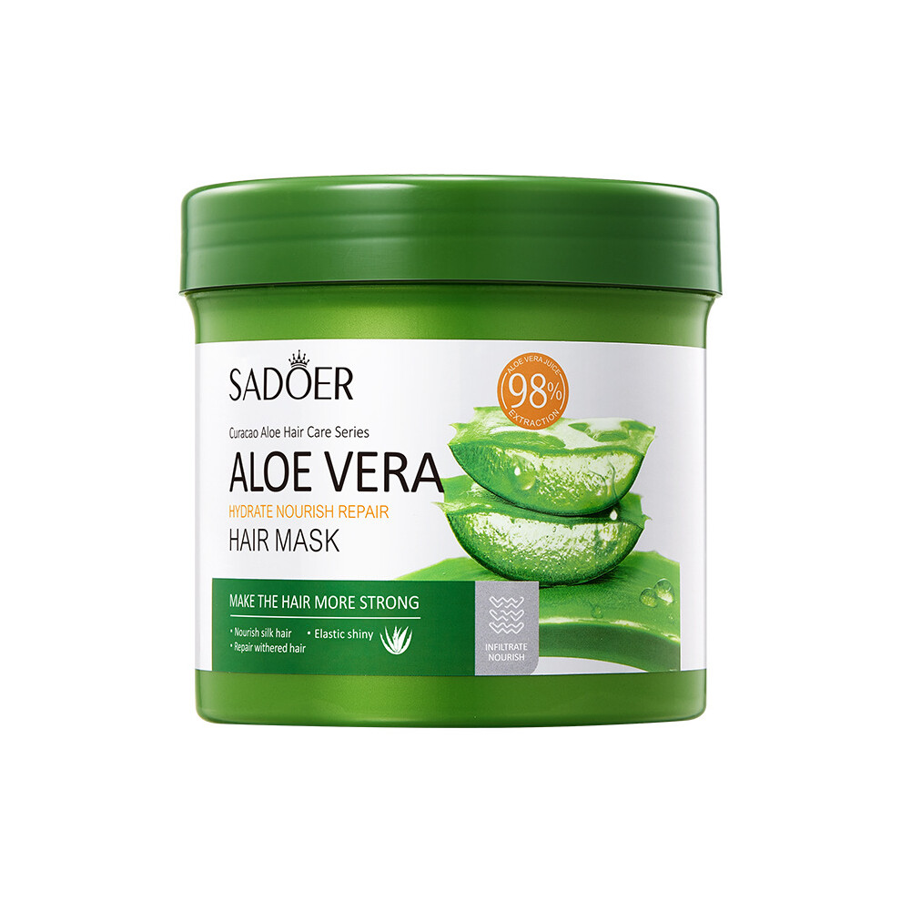 (500g) Hair Mask 500g SADOER Moisturizing Smooth Silky Conditioner