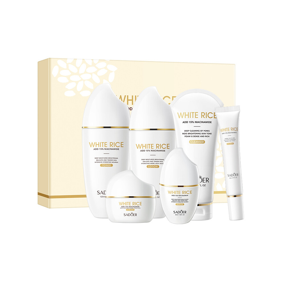 (Moisturizing gift box) Six-piece SADOER moisturizing skin care product set