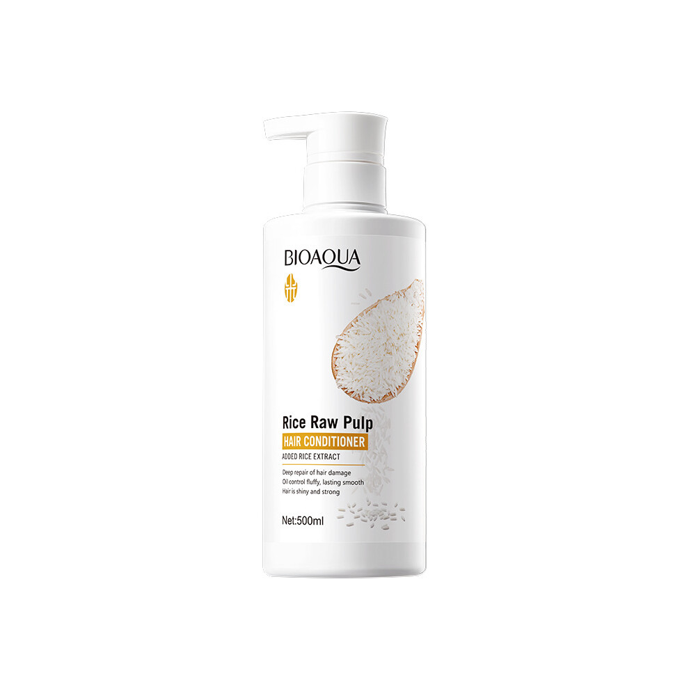 (Conditioner 500ml) Conditioner 500ml BIOAOA repairs, smoothes and improves frizz