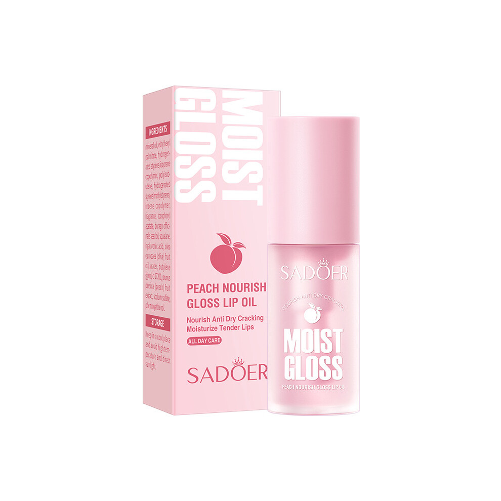 Peach ( 4.5G) Lip Oil 4.5G Nourishing And Hydrating Autumn And Winter Moisturizing Lip Balm