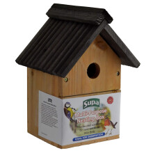 Supa Wild Bird Multi-Purpose Nesting Box | Can Be Either Open Fronted Or A Traditional Nest Box | Suitable For Many Different Species Of Garden Birds