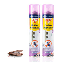 Quebec Zero In Clothes Moth Killer - Ready-To-Use - Kills Moths, Eggs & Larvae - Indoor Uses - Long-lasting treatment of Wardrobes, Cupboards and Dra