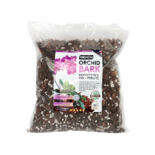 Specialized Orchid Bark Mix with Perlite - Perfect for Orchid Potting and Repotting - Enhances Drainage and Aeration (3L)