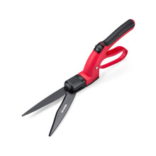Kimura Samurai Grass Shears - Premium Shears with Rotating Head, Japanese High Carbon Steel Blades, Lightweight, TPR Coated Handles, Ideal Garden Sh