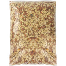 SQUAWK Split Peanuts | Premium Quality Fresh Feed | Garden Wild Bird Nut Food | Aflatoxin Free Mix | Protein Rich, High in Energy Mixture | Contains