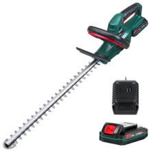 POSENPRO 20V Cordless Hedge Trimmer, Lightweight Handheld Garden Cutter, Cordless Hedge Cutter with 2.0Ah Battery & Charger, 520 mm Blade Length, 15