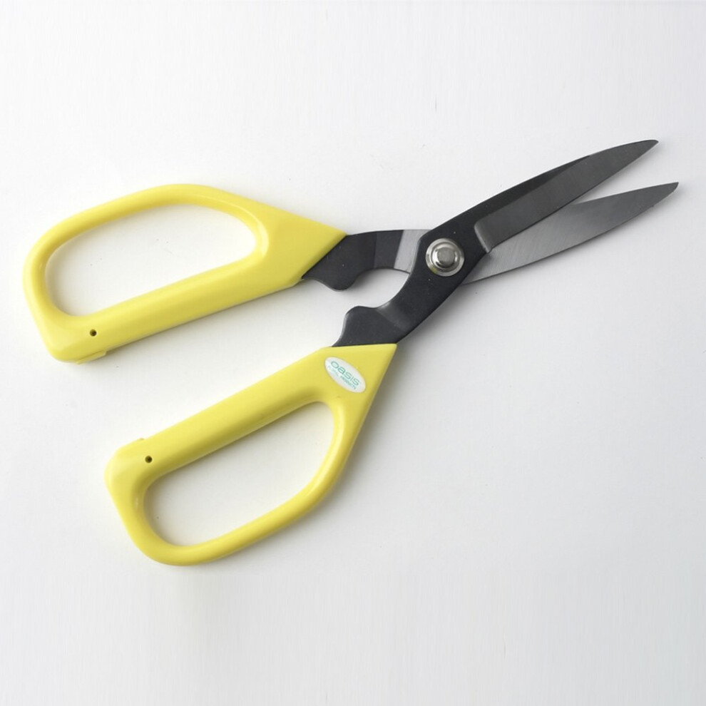 Oasis Professional Florist Carbon Blade Scissors.