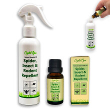 Makes 100 Bottles of Spider, Rodent & Bug Repellent Spray. Child & Pet Safe. Deters 100s of Pests. Ultra Effective Peppermint, Lavender & Citronella