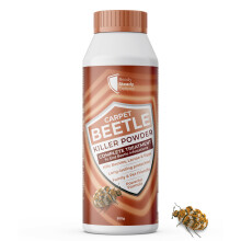 Carpet Beetle Killer Powder 300g- Complete Treatment for Infestations, Kills Beetles, Larvae & Eggs, Long-Lasting Protection, Family Friendly, Powerf