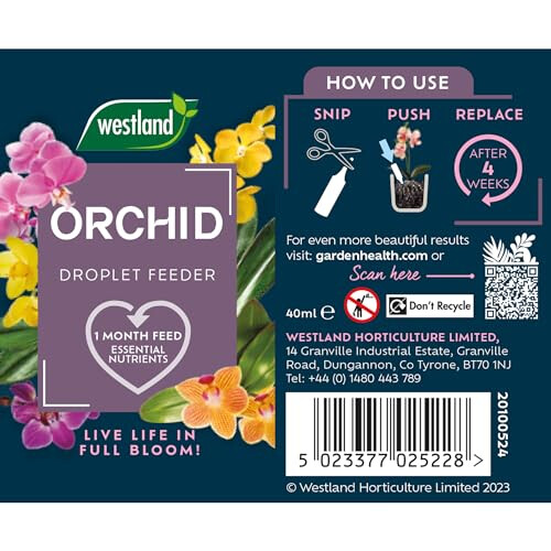 Westland Westland Orchid Droplet Feeder 40ml 2