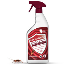 Cockroach Killer Spray - 1L | Triple-Action Cockroach Repellent | Instant Spot Treatment | Kills Adults, Eggs & Nymphs, Safe for Household Use | Offe