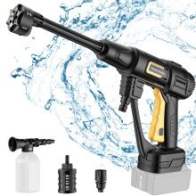 Nananuu Cordless Pressure Washer Compatible with Makita 18V/21V (No Batteries), High-Flow Cordless/Portable/Battery Jet Wash/Hawk, 6-in-1 Multi-Spray