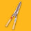 Amtech U0700 Garden Shears Wooden Handle for Hedges, Shrubs, and Grass 6