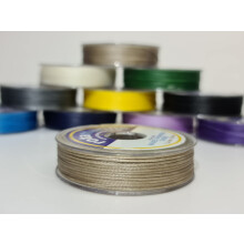 Whipping Twine 1mm 25mt Polyester Waxed Thread Spool (Beige)