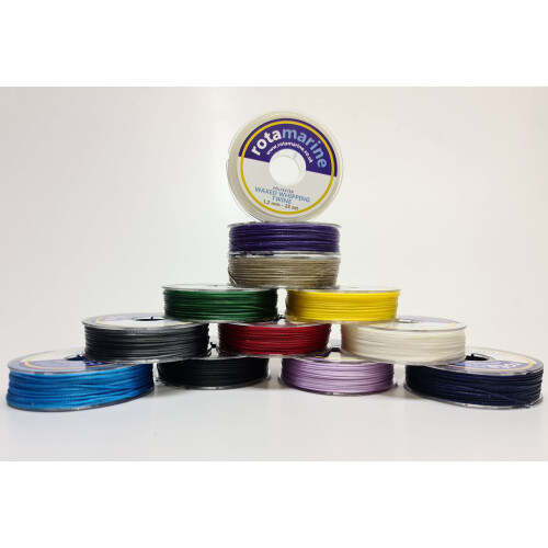 Whipping Twine 1mm 25mt Polyester Waxed Thread Spool (Beige) 1