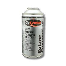 AirTech-UK GoSystem 2175 Butane Propane Mix Gas Cartridge - 170g Threaded EN417, Premium Blend for Low Temperatures (6 Gas Cartridge)