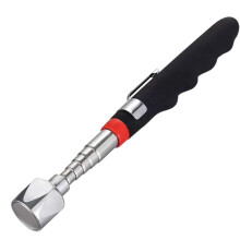 Magnetic Telescopic Pick-up Tool(16LB /7.3KG),Magnetic Sticker Gadget, 76 cm(30 inch) Durable Telescopic Magnetic Collector with Pocket Clip