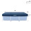 Intex INTEX | Debris/Weather Cover for 3m x 2m Frame Pools - 28038, Rectangular, Blue 4