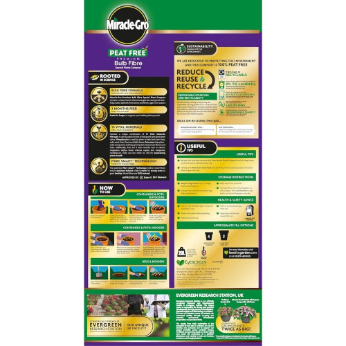Miracle-Gro MIRACLE-GRO Bulb Fibre 10LTR 1