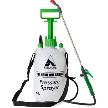 Accurate 5 Litre Garden Pressure Sprayer, Weed Killer, Water Pump Sprayer Ideal for Spraying water, Fertiliser, Detergent and Preservatives