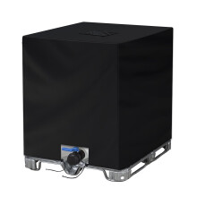 NEVERLAND IBC Tank Cover - Heavy Duty 420D IBC Covers - Outdoor 1000 Liters Water Tank Cover - Waterproof Dust-Proof IBC Container Covers - Anti-snow