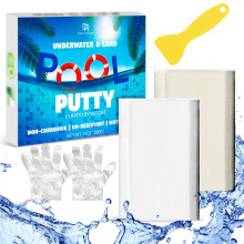Epoxy Putty - 280g/10oz 2 Part Epoxy Pool Repair Kit Pool Leak Sealer for Fixing Leaks, Cracks - Underwater or Above Fast Repair Pool Putty for Tile,