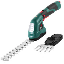 POSENPRO Cordless Hedge Trimmer 7.2V, Grass Shear & Electric Shrub Trimmer - 2 in 1 Handheld Grass Cutter, Hedge Shear with 180 Rotatable Handle, Id