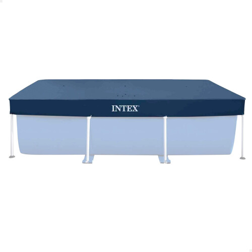 Intex INTEX | Debris/Weather Cover for 3m x 2m Frame Pools - 28038, Rectangular, Blue