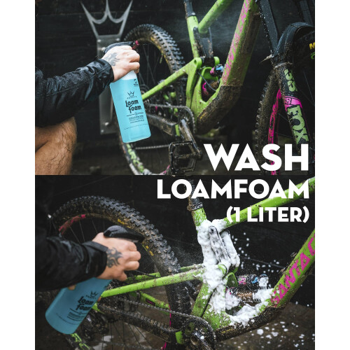Peaty's Bicycle Cleaning Kit - Wash, Degrease & Lubricate Bike Maintenance Kit, Includes Foaming Bike Cleaner, Drivetrain Degreaser Spray & Chain Lub 1