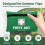 General Medi Mini First Aid Kit 92 Pieces Small First Aid Kit  Includes Eme 4