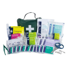Lewis-Plast Premium First Aid Kit For Home Car Holiday And Workplace - Includes Bandages, Eye Pods, Ice Packs And Essentials For Everyday Situations,