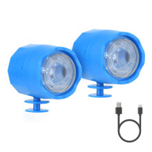 mafiti Headlights for Shoes, 2Pcs Rechargeable LED Lights for Shoes with IPX5 Waterproof, Used for Walking, Cycling and Running at Night, Headlights