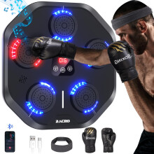 Zacro Music Boxing Machine with Gloves Headband Smart Bluetooth Music Box