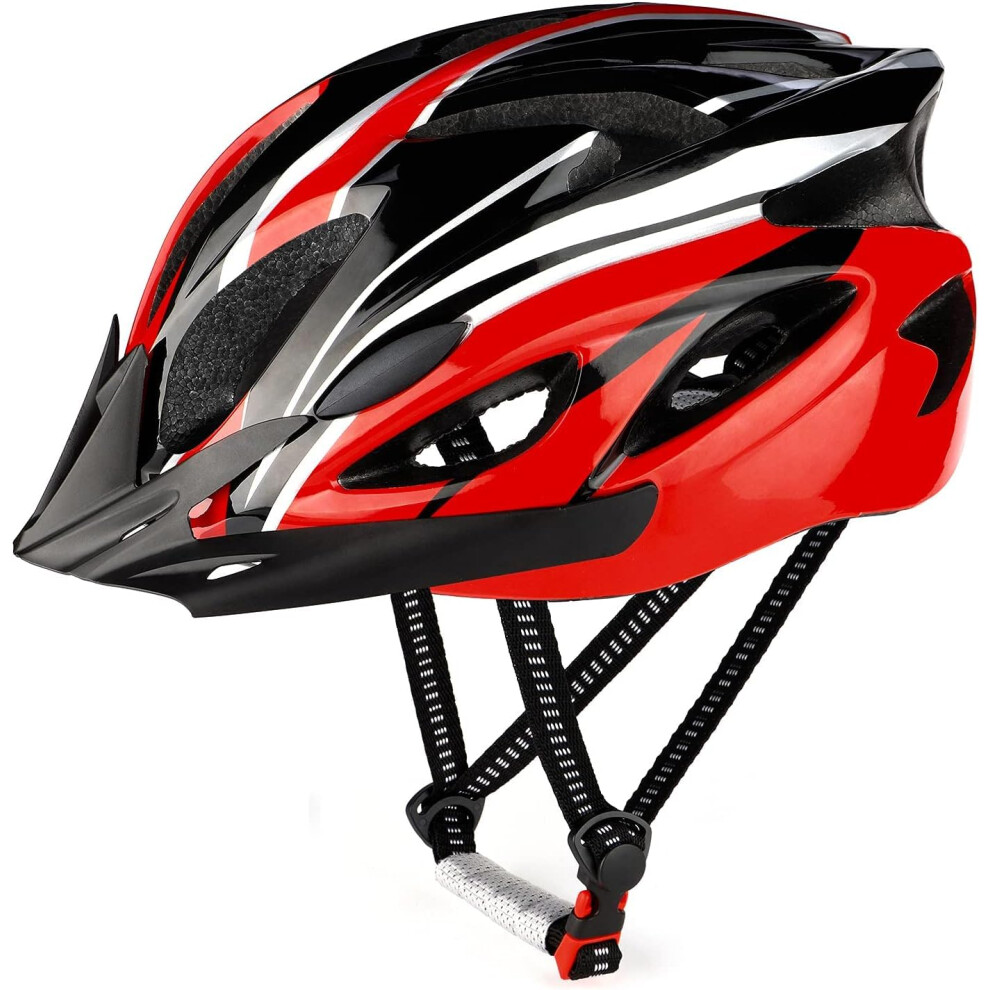 Ramokey Cycle Helmet Lightweight Bicycle Helmet Adjustable Mountain Road B