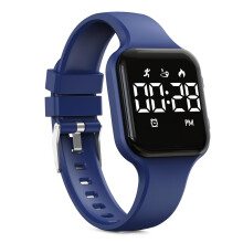 Focwony Kids Digital Watch Steps Counter Waterproof Fitness Tracker Wristwatch with Pedometer LED Display Stopwatch for Kids Boys Girls Teenager (Dee