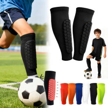 Football Shin Pads Guards for Boys Girls Shin Guards for Defender Honeycomb