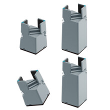 4Pcs Furniture Feet Risers Chair Foot-Grey chair feet