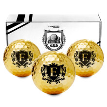 CybGene Golf Gifts for Men Unique, Personalised Coloured Golf Balls, Cool Accessories for Golf Lovers, Golfers, for Birthday and Christmas