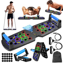 Push Up Board, 26-in-1 Multi-function Press Up Board Exercise Equipment for Home Use, System Fitness Floor Chest Muscle Exercise Professional Equipme