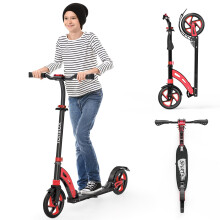 Scooter for Kids Ages 6+ Year Old, TONBUX Kids Scooter for Girls Boys Teens, Easy Folding Scooters with 200mm Big Wheels & Fully Height Adjustable &