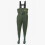 Michigan Nylon Chest Waders Including Belt - OLIVE SIZE 6 1