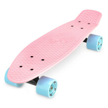 Xootz KidS Retro Plastic Complete Cruiser Skateboard Pink 22Inch