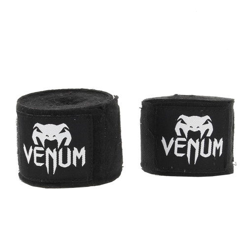 Venum, Kontact Boxing Hand Wraps, Men's, 4m, Black