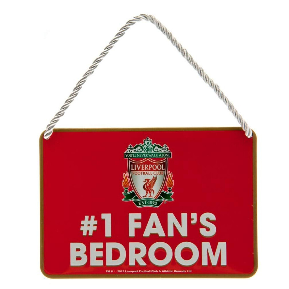 Liverpool F.c. Liverpool Fc No1 Fans Bedroom Sign