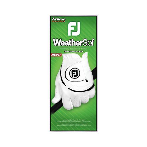 Footjoy FootJoy WeatherSof Mens 3Pack Golf Glove 2